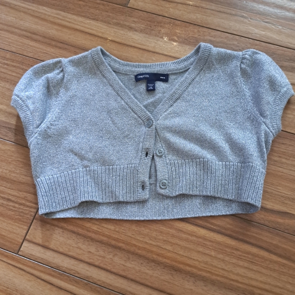 💜Girls GAP half sweater size 4